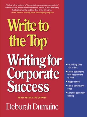 cover image of Write to the Top